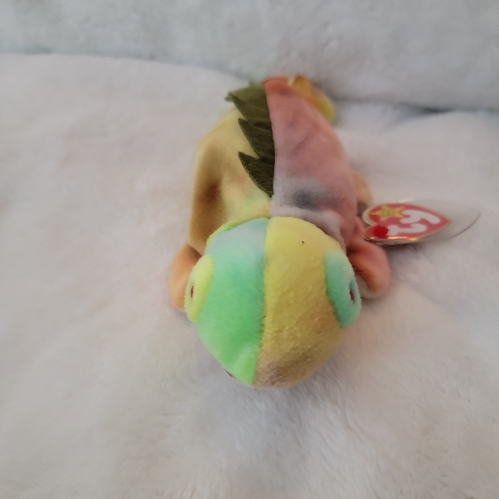Colorful Plush Chameleon Toy